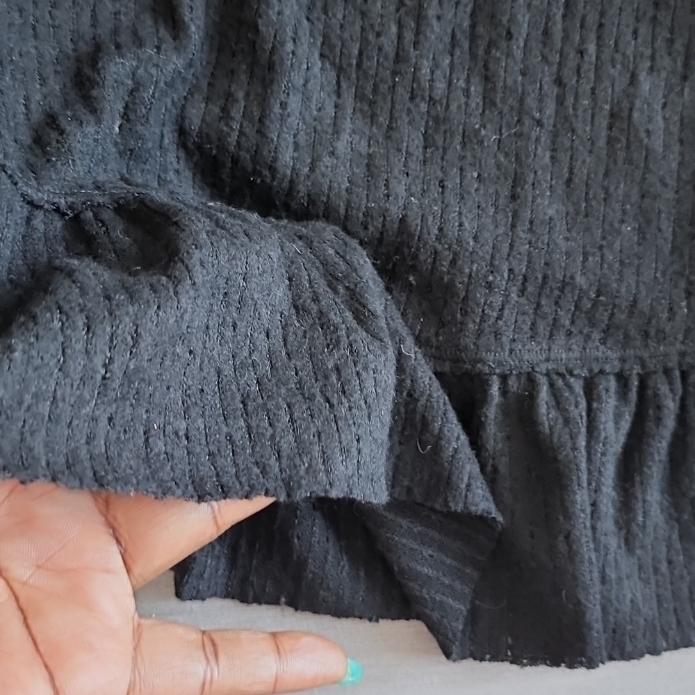 Anthropologie Maeve Addie Ruffled Hacci Pullover sz S MSRP $98 - Picture 12 of 15
